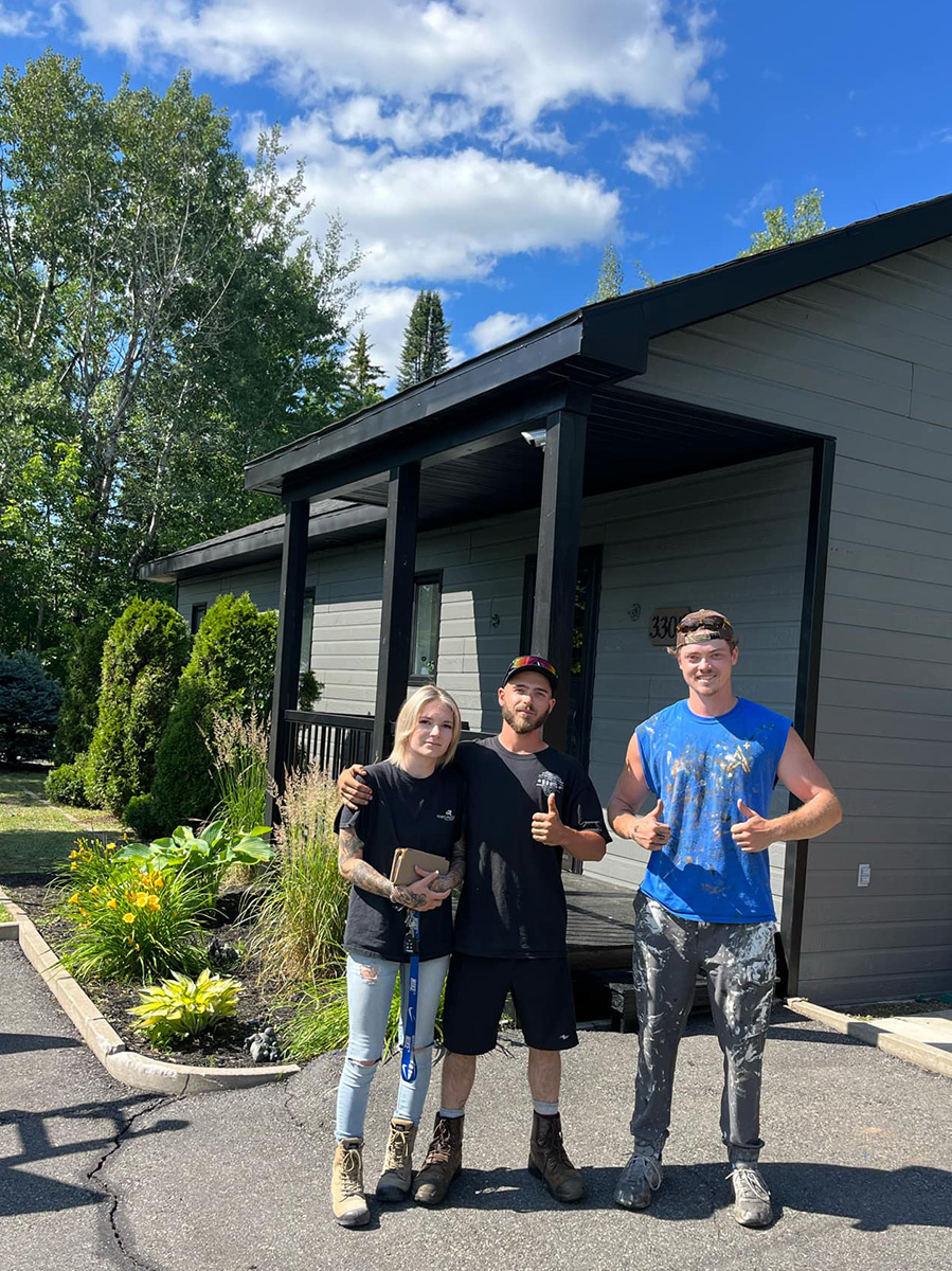 Peintre revêtement extérieur Trois-Rivières