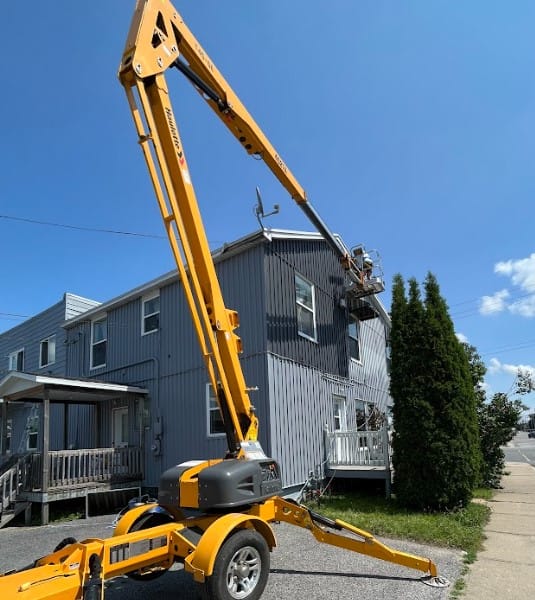 Peintre en bâtiment extérieur Trois-Rivières Shawinigan